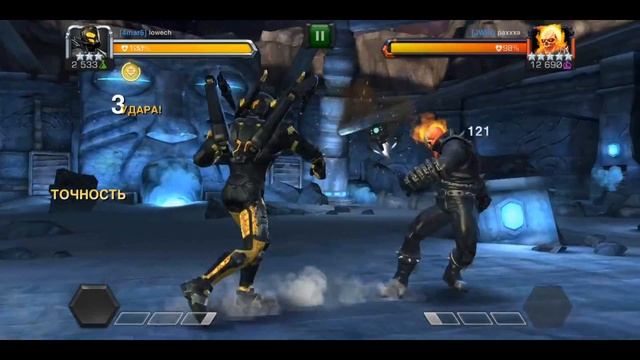 Желтый шершень против Призрачного гонщика Marvel: Битва чемпионов (Contest of champions) смотреть онлайн