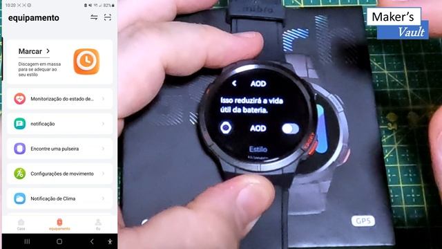 Mibro Watch GS Smartwatch com GPS – Completo e Funcional смотреть онлайн