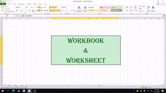 Difference between Workbook and Worksheet in Excel | Workbook & Worksheet смотреть онлайн