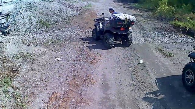 Питбайк с Уралом, квадроциклы cf moto 600 и cf moto 800 смотреть онлайн