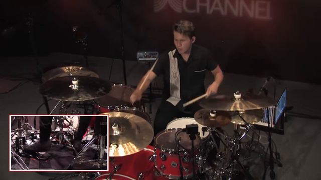 Harley deWinter Drum Cover - "The House Is Rockin'" by The Brian Setzer Orchestra смотреть онлайн