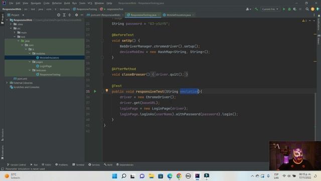 Responsive Web con Selenium y Java смотреть онлайн