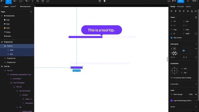 Create an adjustable progress bar in Figma смотреть онлайн