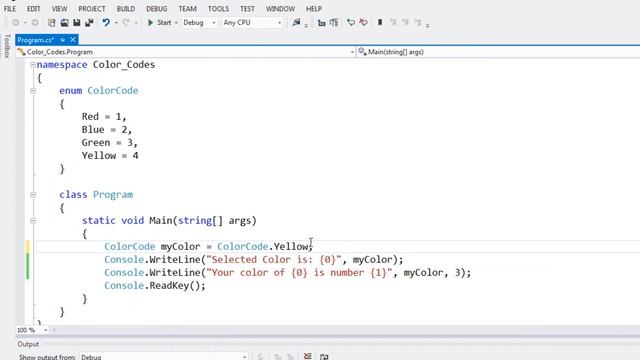 C# 2012 Enumerations Lab 3.2 смотреть онлайн