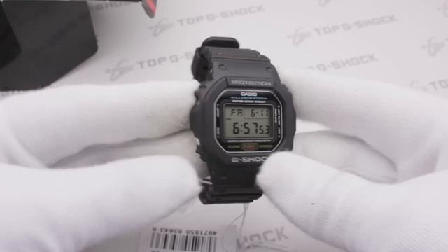 Casio G-Shock DW-5600E-1V обзор наручных часов от Интернет-магазина TopGShop.ru смотреть онлайн