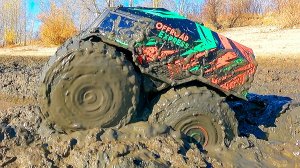 Радиоуправляемый Шерп – Грязь, Болото и Внедорожный Экстрим!