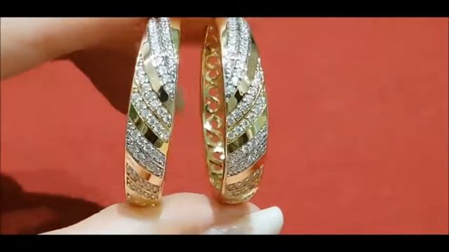 Серьги кольца Диаметр 4см Дорожка Сваровски смотреть онлайн