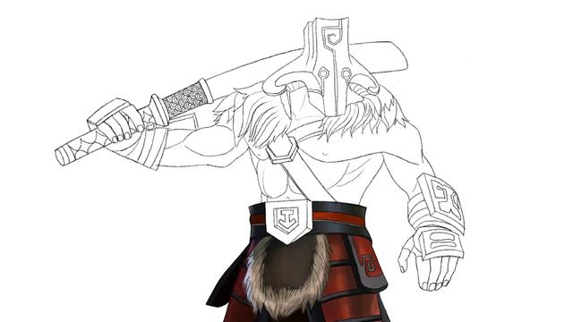 How to Draw juggernaut | Dota 2 Drawing |step by step Drawing смотреть онлайн