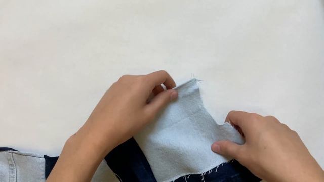 DIY Jeans For A Stuffed Animal