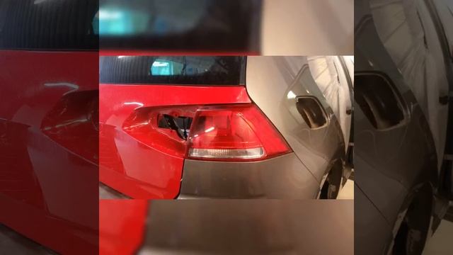 Repairing crashed Golf 7 смотреть онлайн