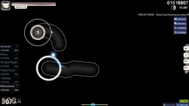 osu! Take me to the top Habi's Extra 5.43* 99.24% FC смотреть онлайн