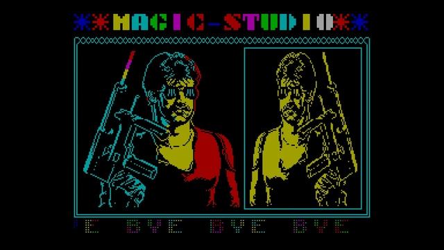 Stallone - Magic Studio (Saint Petersburg) [#zx spectrum AY Music Demo] смотреть онлайн