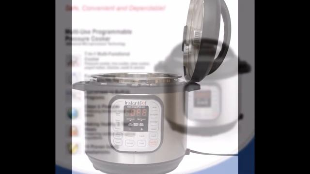 Instant Pot IP DUO60 7 in 1 Multi Functional Pressure Cooker смотреть онлайн