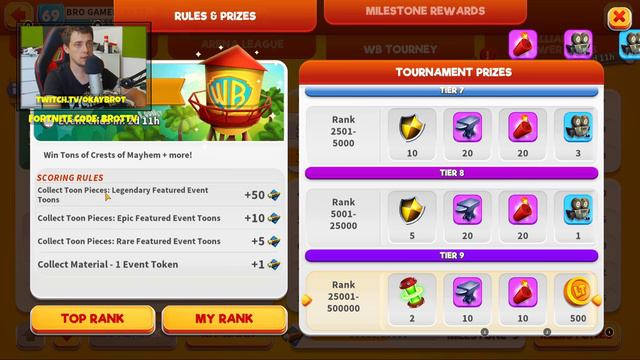 Warner Bros Region Event Start! Guide Tips and Exchange - Looney Tunes World of Mayhem смотреть онлайн