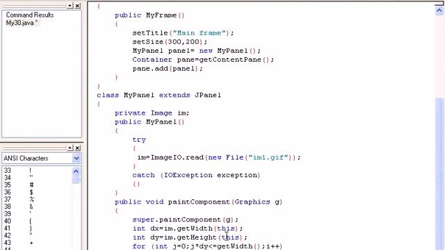 #Java Урок 90 Повторяющиеся отображения рисунка смотреть онлайн