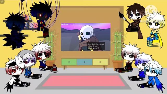 Sans AUs react to a Error 404 vs King Multiverse and introducing the 4 strongest Sanses смотреть онлайн