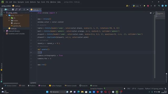PONG URSINA PYTHON смотреть онлайн