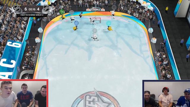 NHL 18: HUGE THREE'S WAGER w/ 6 YOUTUBERS смотреть онлайн