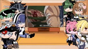 Bnha react to All might vs Escanor rap battle