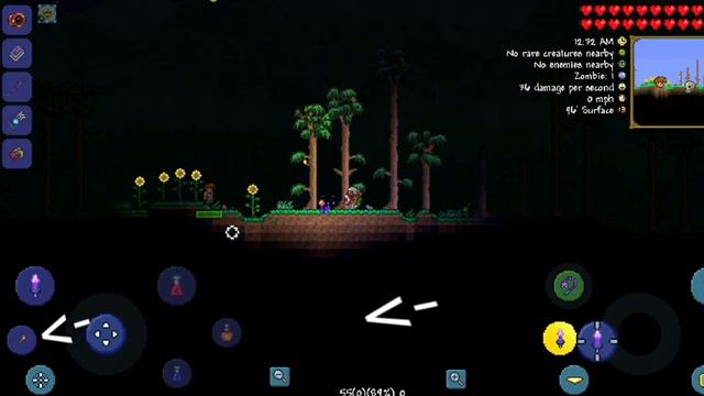 How to throw a spear with torches in Terraria смотреть онлайн