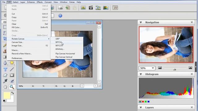 How to rotate a picture in ArcSoft PhotoStudio? смотреть онлайн