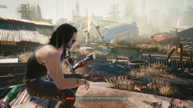 Johnny Silverhand's Grave Location Guide - Cyberpunk 2077 смотреть онлайн