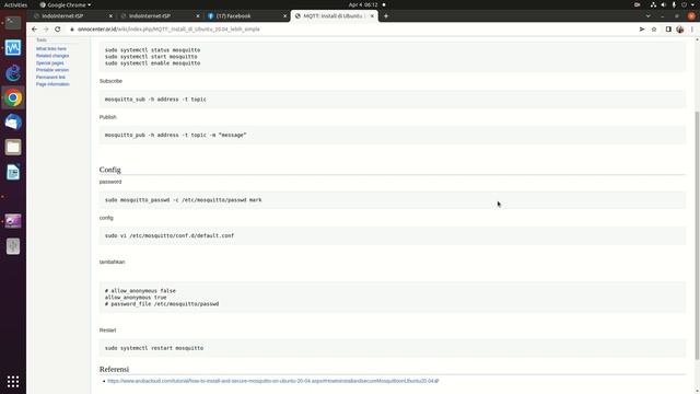 20220404 install MQTT server ubuntu 20.04 смотреть онлайн