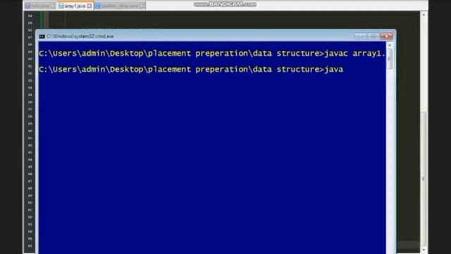 insertion in Java (array) смотреть онлайн