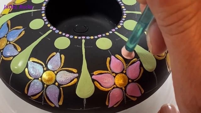 Springtime Mandala Tea Light Candle Holder | Pastel Color Shift by Folk Art смотреть онлайн
