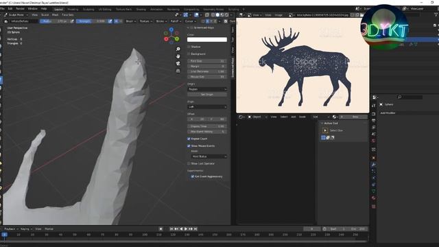 Blender тайызы 3D-га оноруу по референсу #1 смотреть онлайн