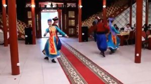 Бурятский танец. Молодежный танец западных бурят.