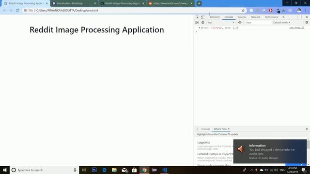Reddit Image Processing App In Javascript смотреть онлайн