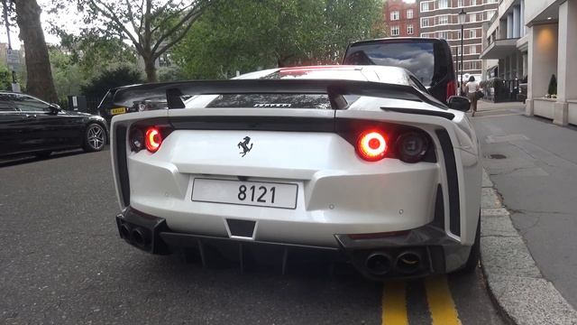 SCREAMING F1 SOUNDS from ARAB Novitec Ferrari 812 Superfast!! смотреть онлайн