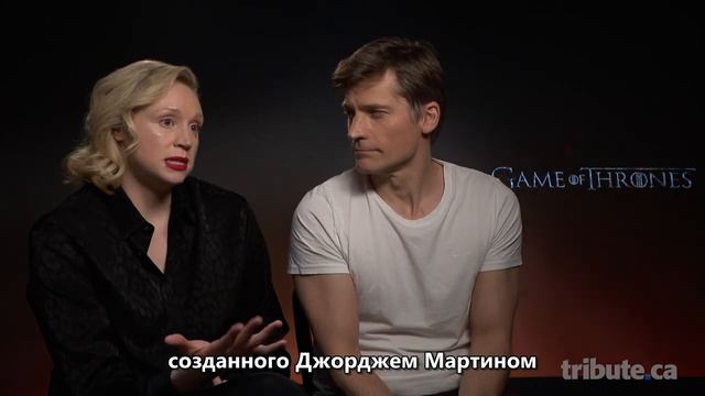 Николай Костер-Вальдау и Гвендолин Кристи об "Игре престолов" (рус суб) смотреть онлайн