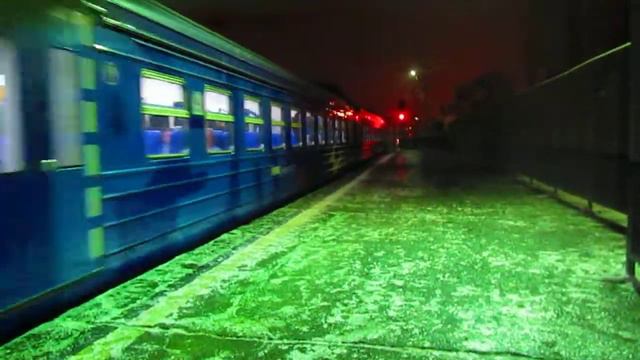 Электропоезд ЭД4М-0353 Рекс Регион-Экспресс отправление станция Нара 03.11.2014 смотреть онлайн