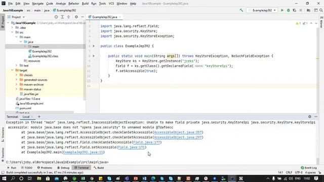 Java 16: Strongly Encapsulate JDK Internals by Default (JEP 396) смотреть онлайн