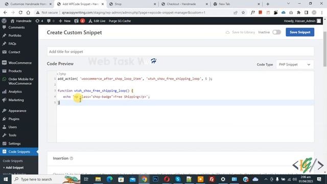 How to Add Free Shipping Under Each Product in WooCommerce Shop | Custom Text смотреть онлайн