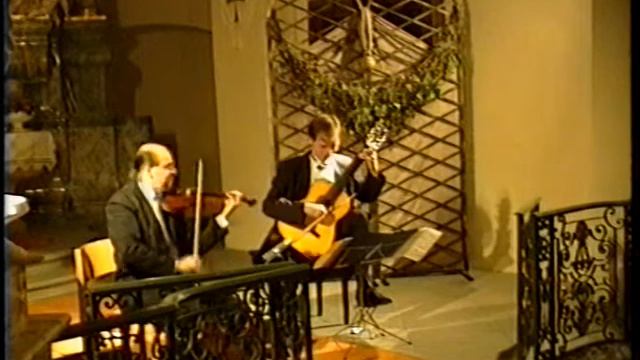Niccolò Paganini - Sonata concertata - part3 Paganini Duo - A.Kostecki & C.Petermann смотреть онлайн