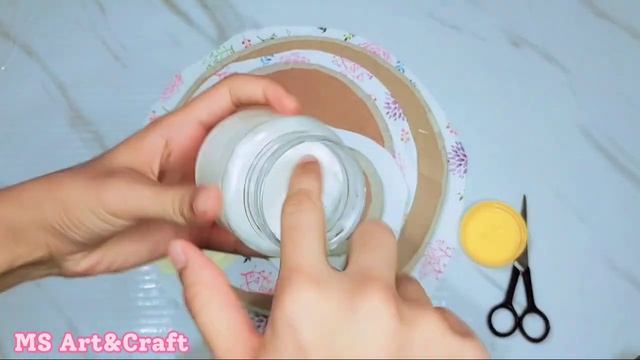 Cardboard serving tray | Cardboard craft | Three layers serving tray смотреть онлайн