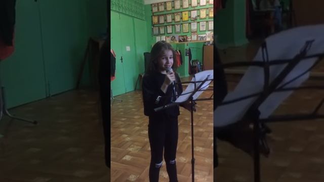 Мария Панюкова - "Слово "Мама" дорогое" (репетиция) смотреть онлайн