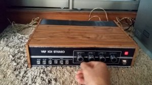 ВЭФ 101 стерео и 35АС-1 тест