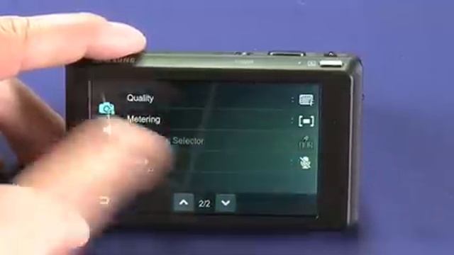 Samsung ST550, the self-portrait camera смотреть онлайн
