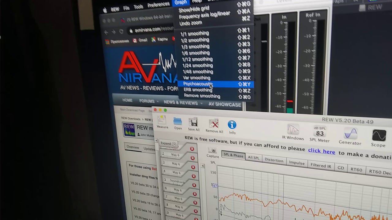 Замер ачх в программе rew смотреть онлайн