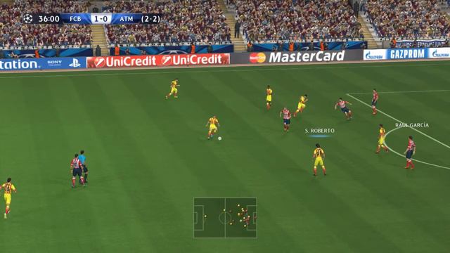 Прохождение игры PES 14 (Режим Мастер лига за ФК "Барселона ) Часть №37 "Комбек №3" смотреть онлайн