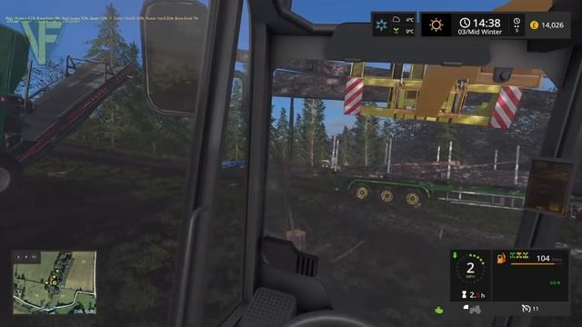 Log Loading | Oakfield Farm, Episode 34: Let's Play Farming Simulator 17 смотреть онлайн