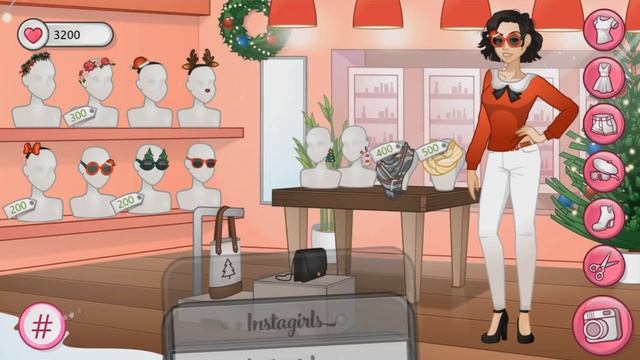 INSTAGIRLS CHRISTMAS DRESS UP (Game Walkthrough)