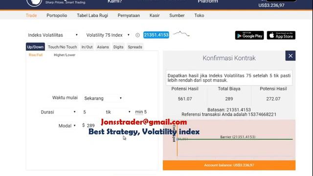 New Best Strategy, Easy Trading binary.com, 75 index, rise/fall смотреть онлайн