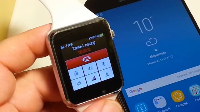 Как настроить и подключить умные часы DZ09 . GT08. A1. smart watch A1 смотреть онлайн