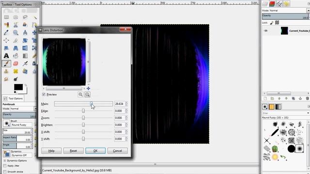 GIMP 2.0 Perfect Fisheye Photo ENGLISH TUTORIAL [HD] смотреть онлайн