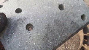 ремонт задних тормозов рено премиум.  реставрация тормозного вала рено.